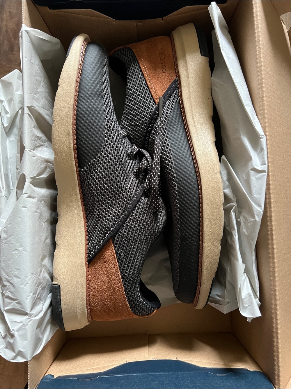 Cole Haan Men's Chukka Boots in Black & Brown